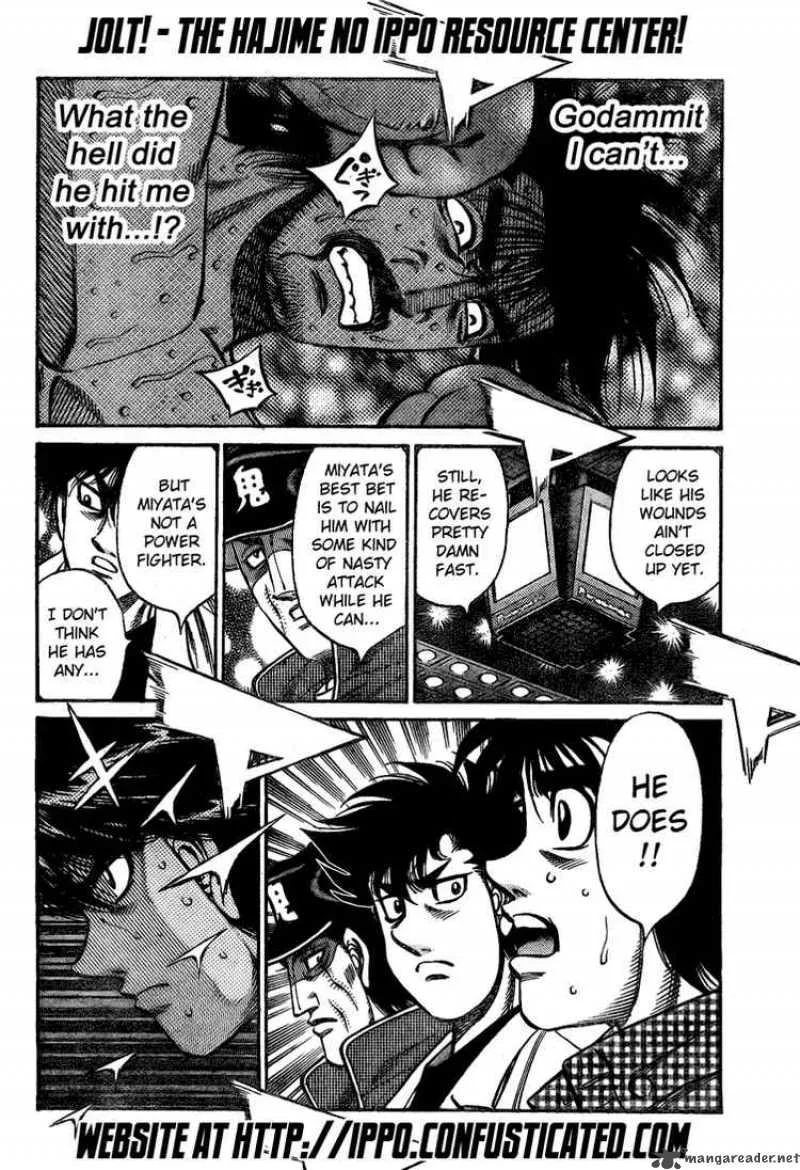 Hajime no Ippo Chapter 826 page 14