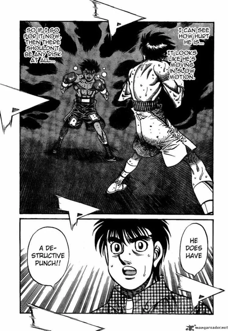 Hajime no Ippo Chapter 826 page 15