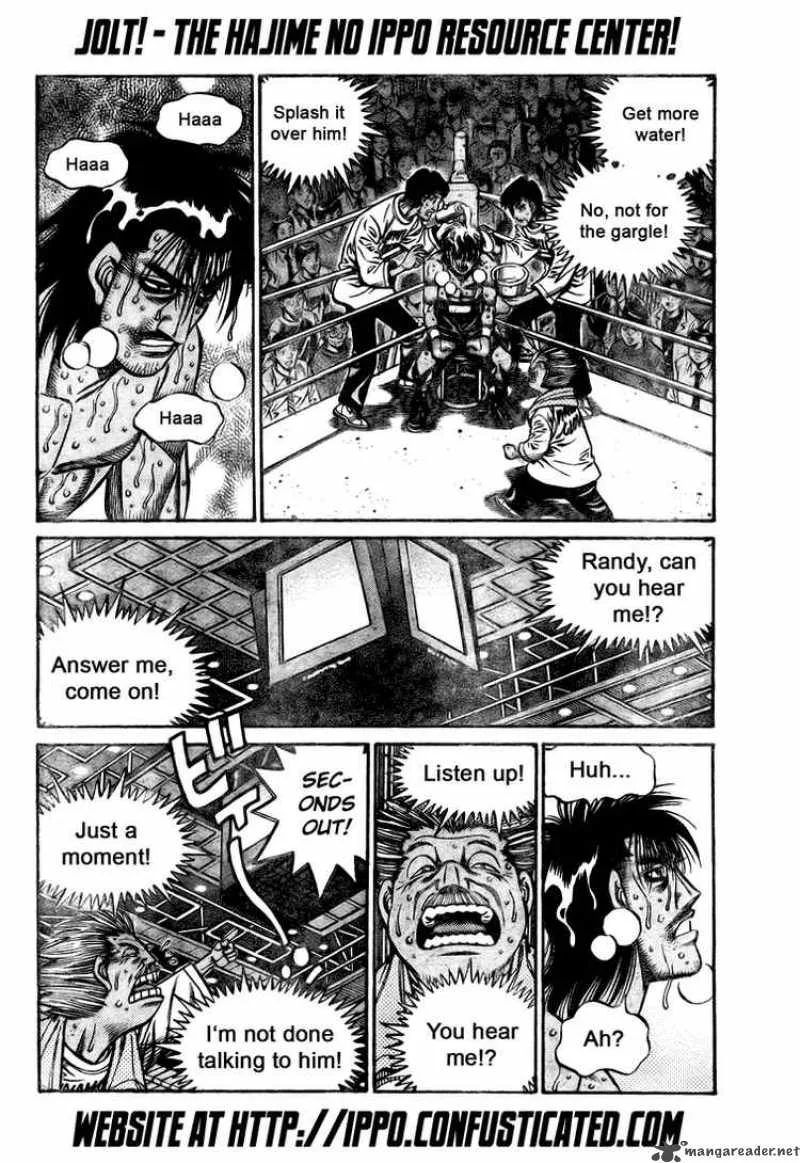 Hajime no Ippo Chapter 828 page 12