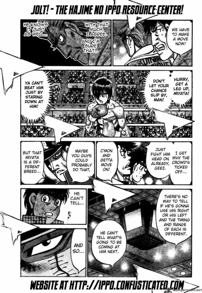 Hajime no Ippo Chapter 830 page 11