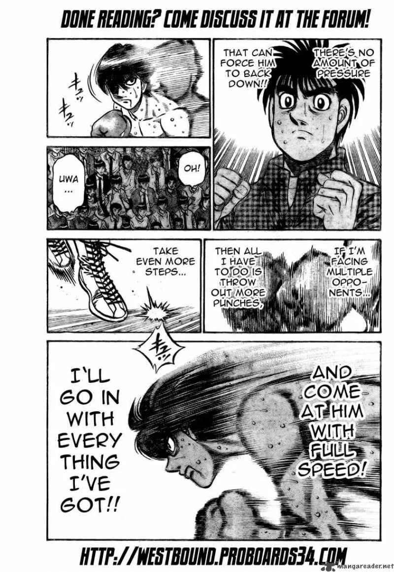 Hajime no Ippo Chapter 830 page 15