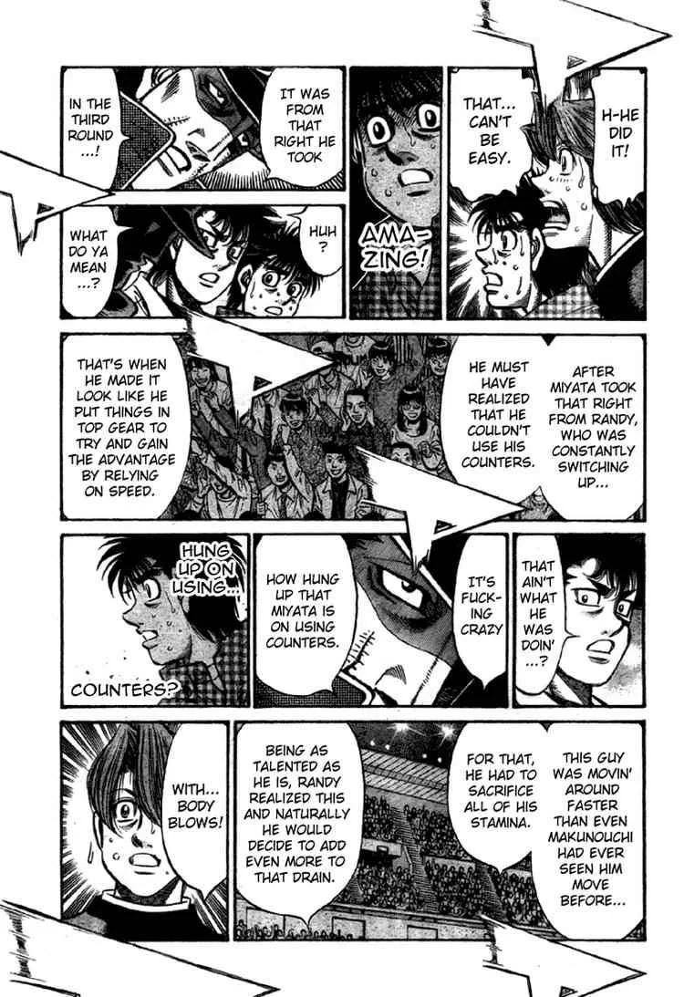 Hajime no Ippo Chapter 834 page 15