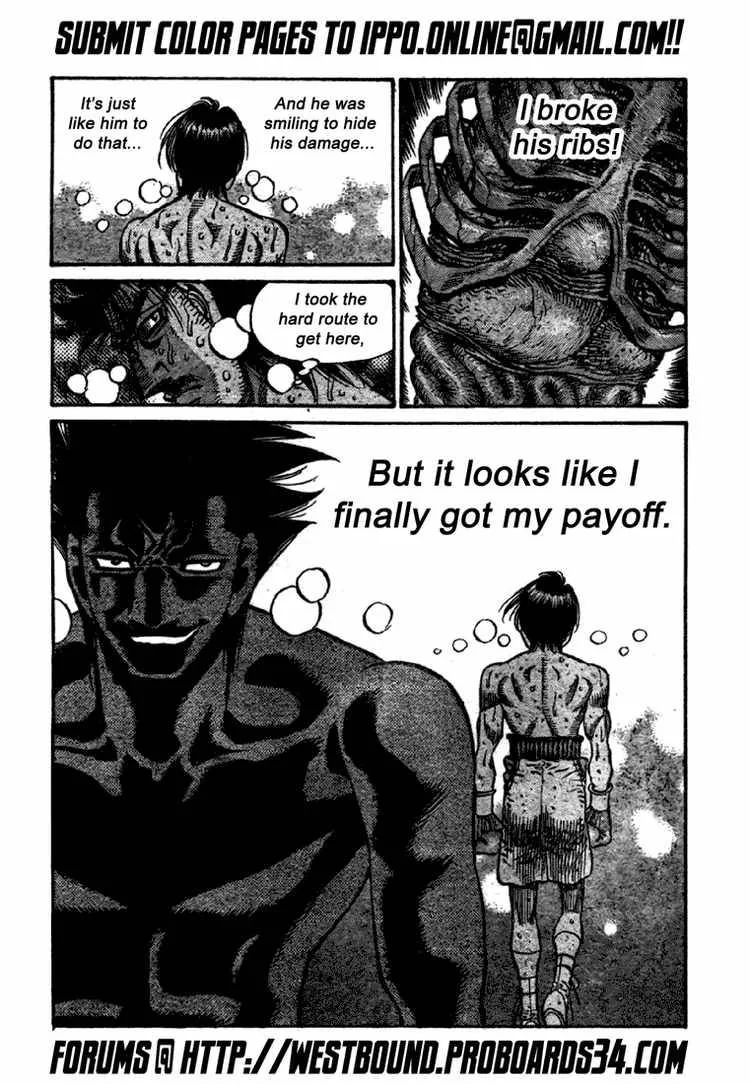Hajime no Ippo Chapter 835 page 14