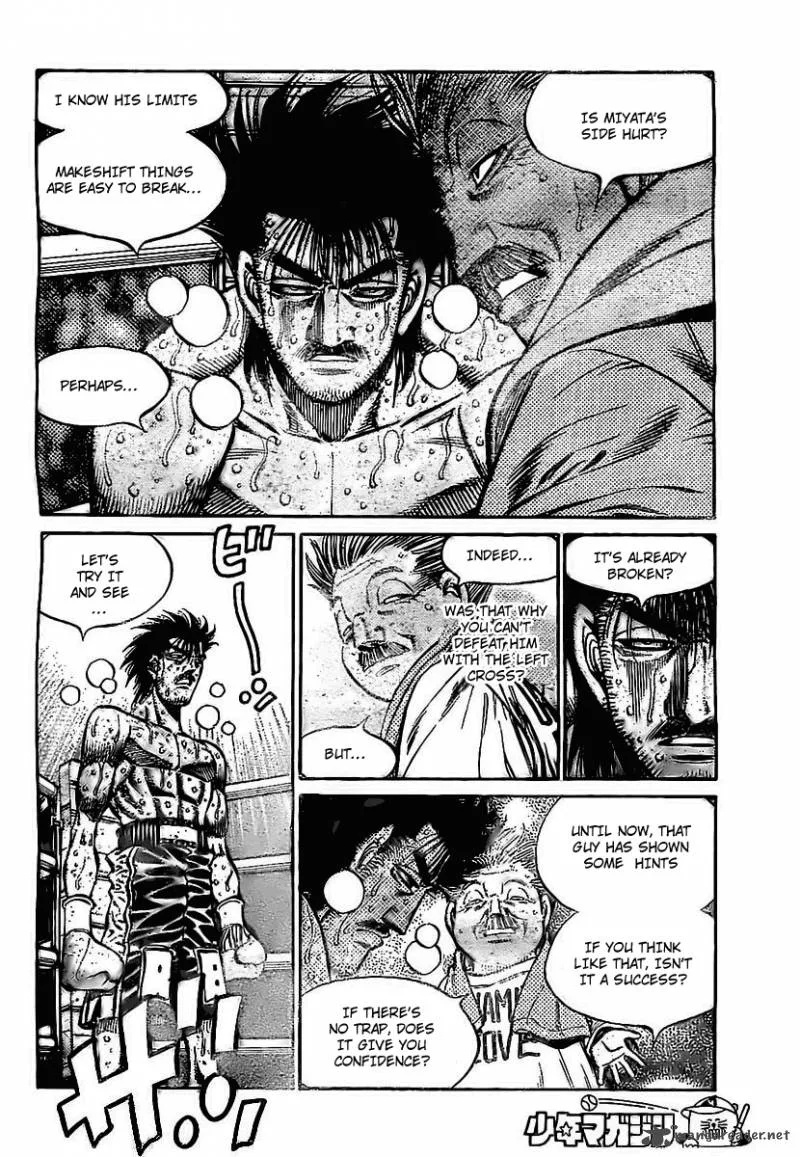 Hajime no Ippo Chapter 837 page 4