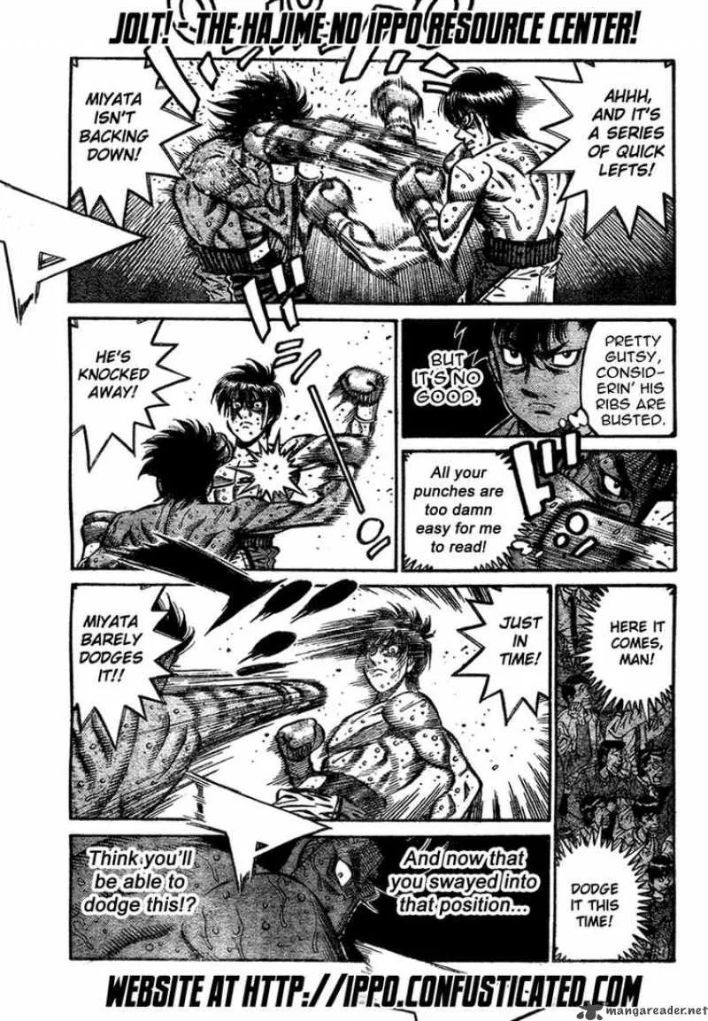 Hajime no Ippo Chapter 838 page 9