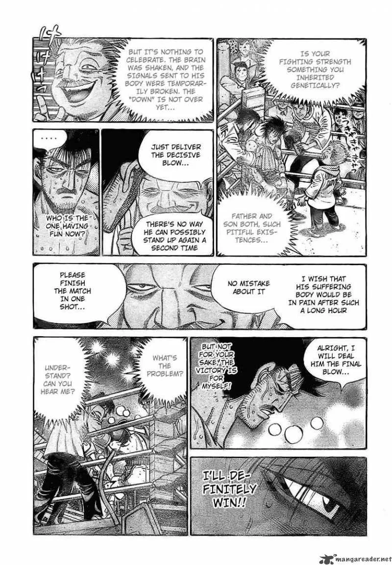 Hajime no Ippo Chapter 839 page 7