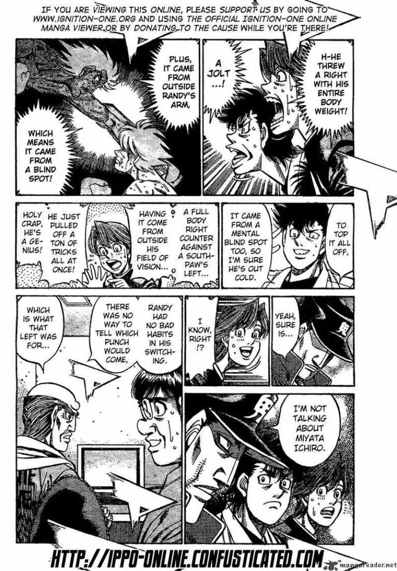 Hajime no Ippo Chapter 845 page 3