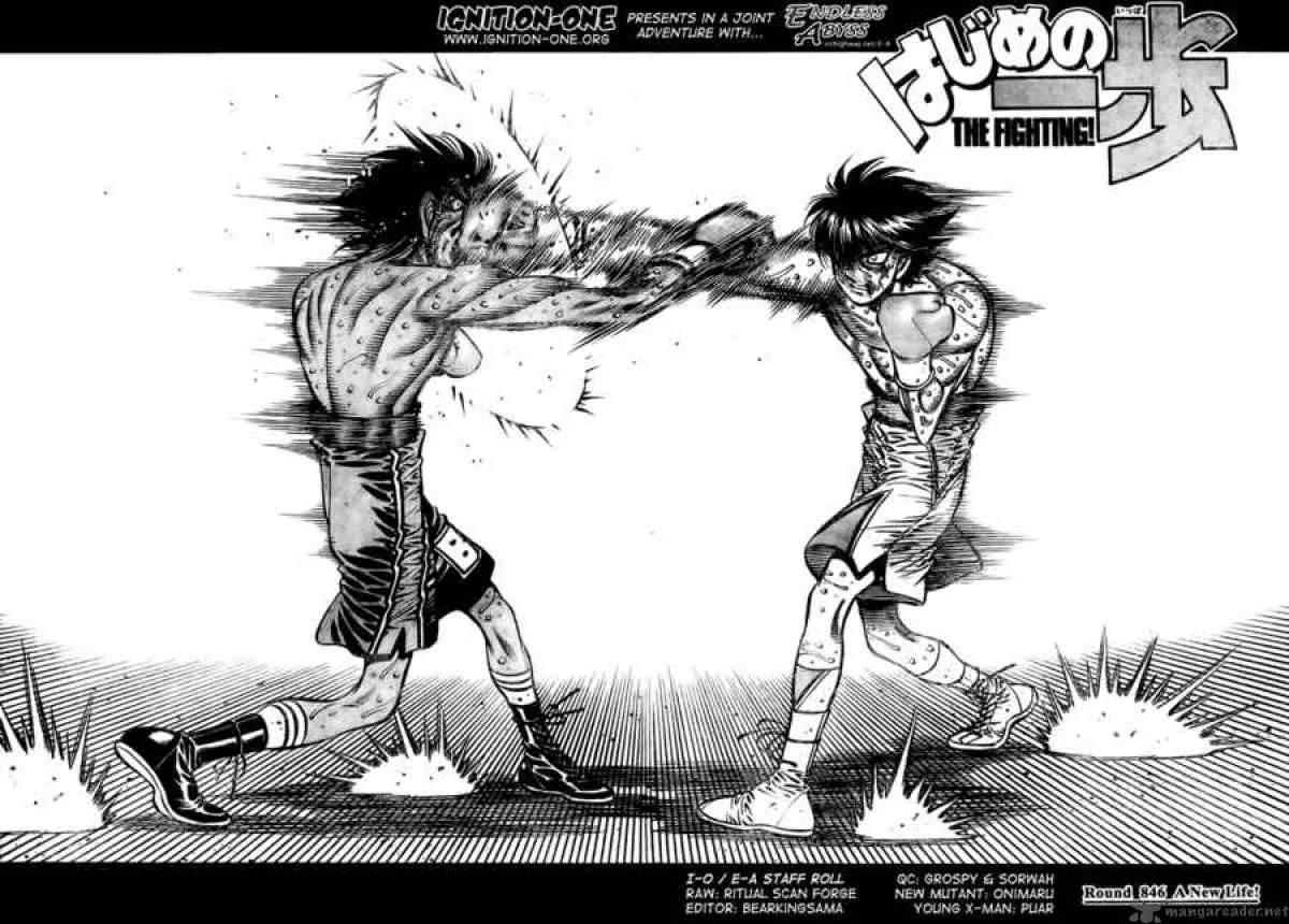 Hajime no Ippo Chapter 846 page 2