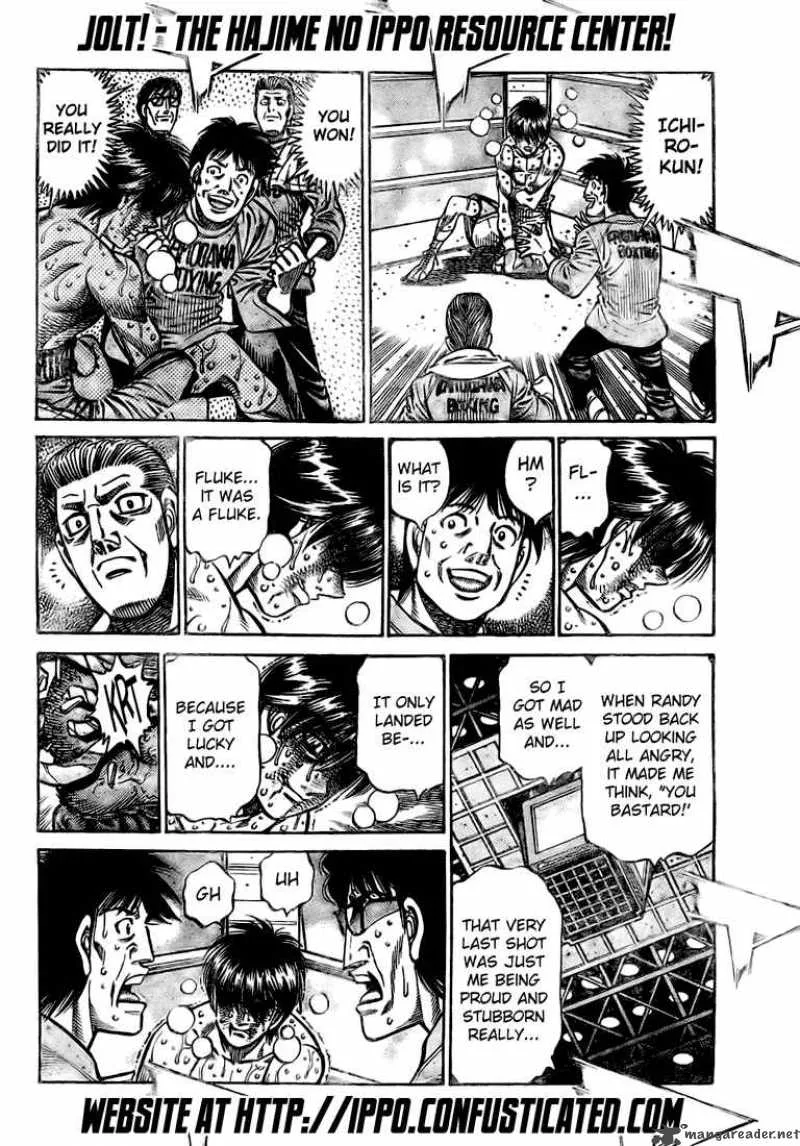 Hajime no Ippo Chapter 846 page 10