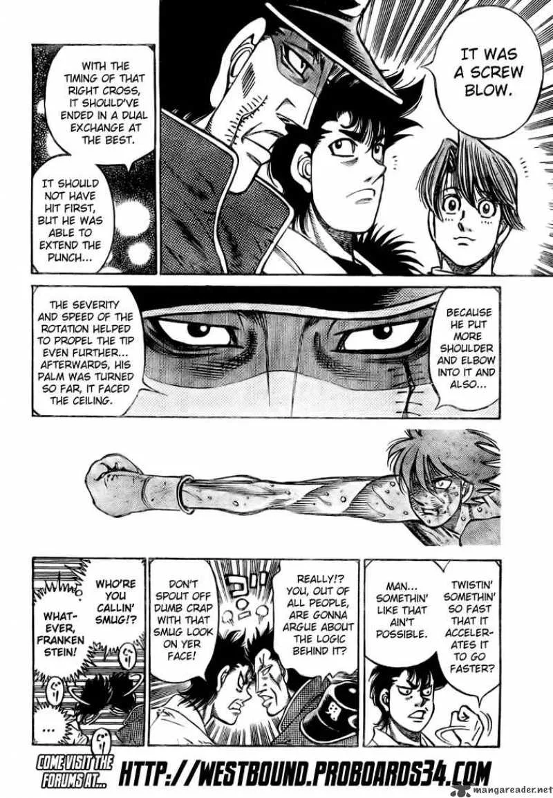 Hajime no Ippo Chapter 846 page 14