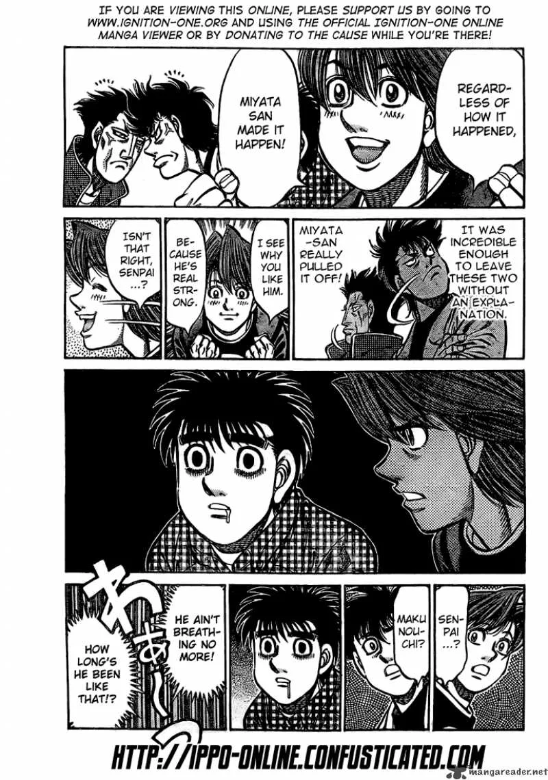 Hajime no Ippo Chapter 847 page 3