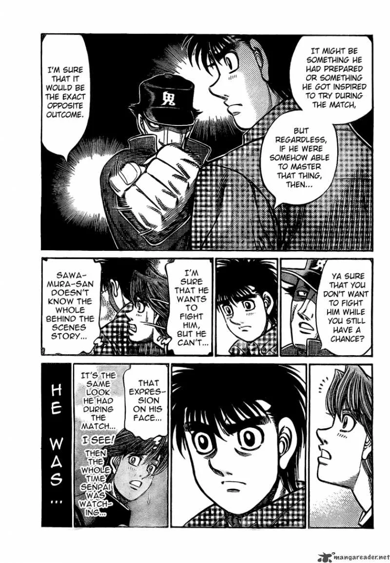 Hajime no Ippo Chapter 847 page 9