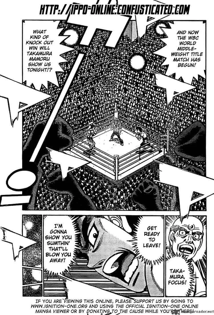 Hajime no Ippo Chapter 848 page 3