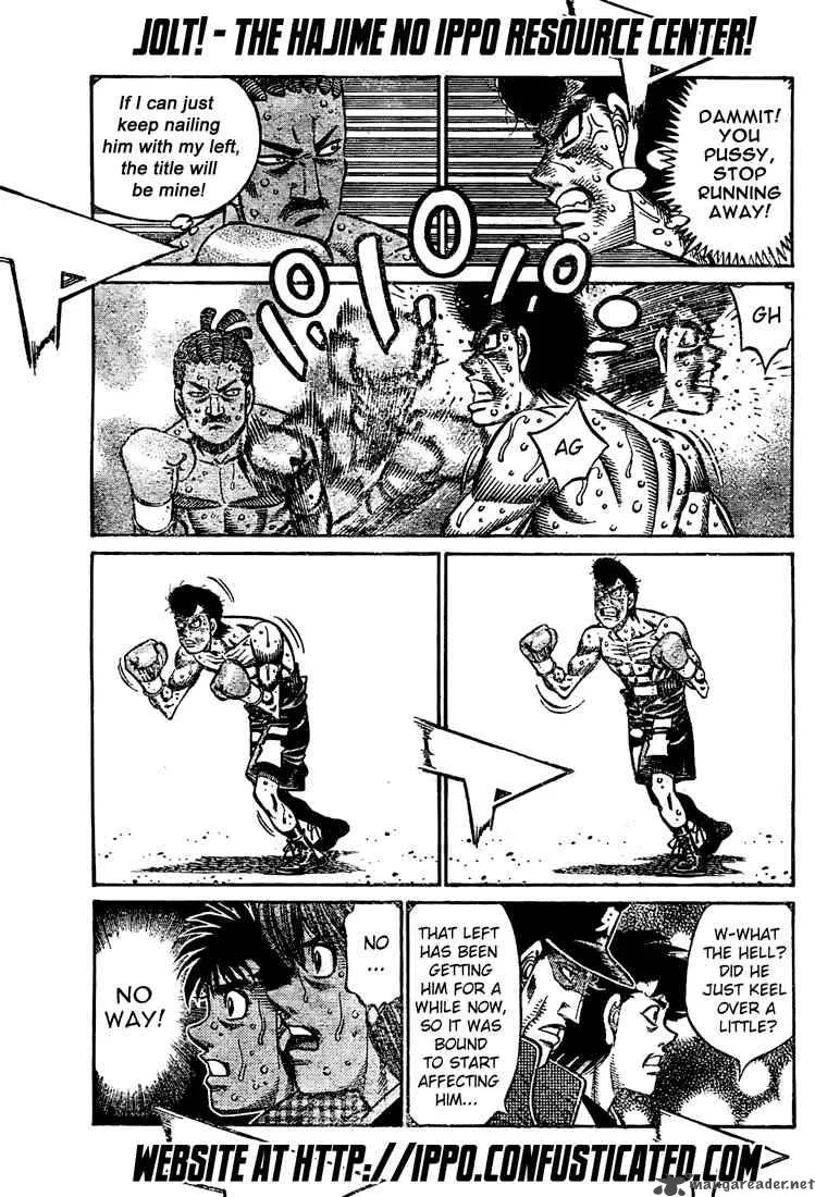 Hajime no Ippo Chapter 848 page 9