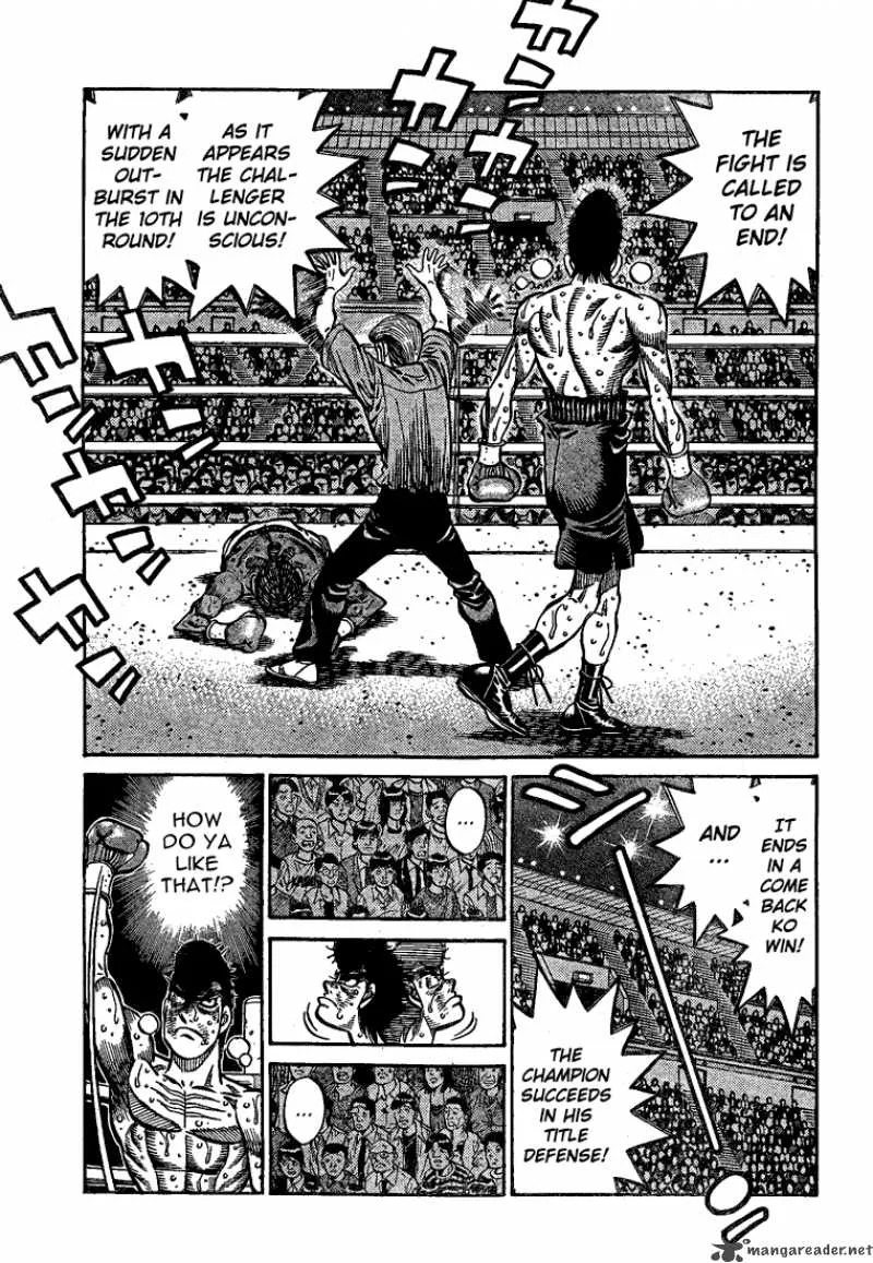 Hajime no Ippo Chapter 849 page 6