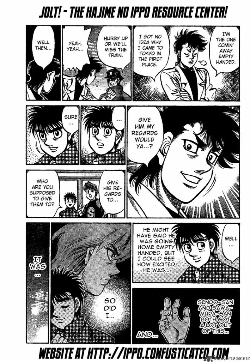 Hajime no Ippo Chapter 849 page 12