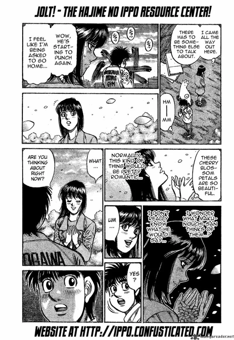 Hajime no Ippo Chapter 850 page 11