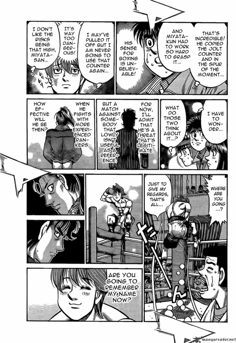 Hajime no Ippo Chapter 852 page 17