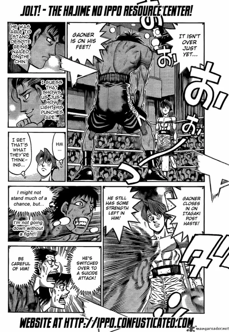 Hajime no Ippo Chapter 852 page 12