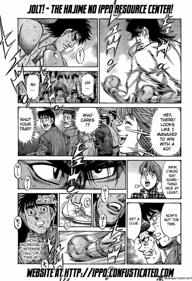 Hajime no Ippo Chapter 853 page 12