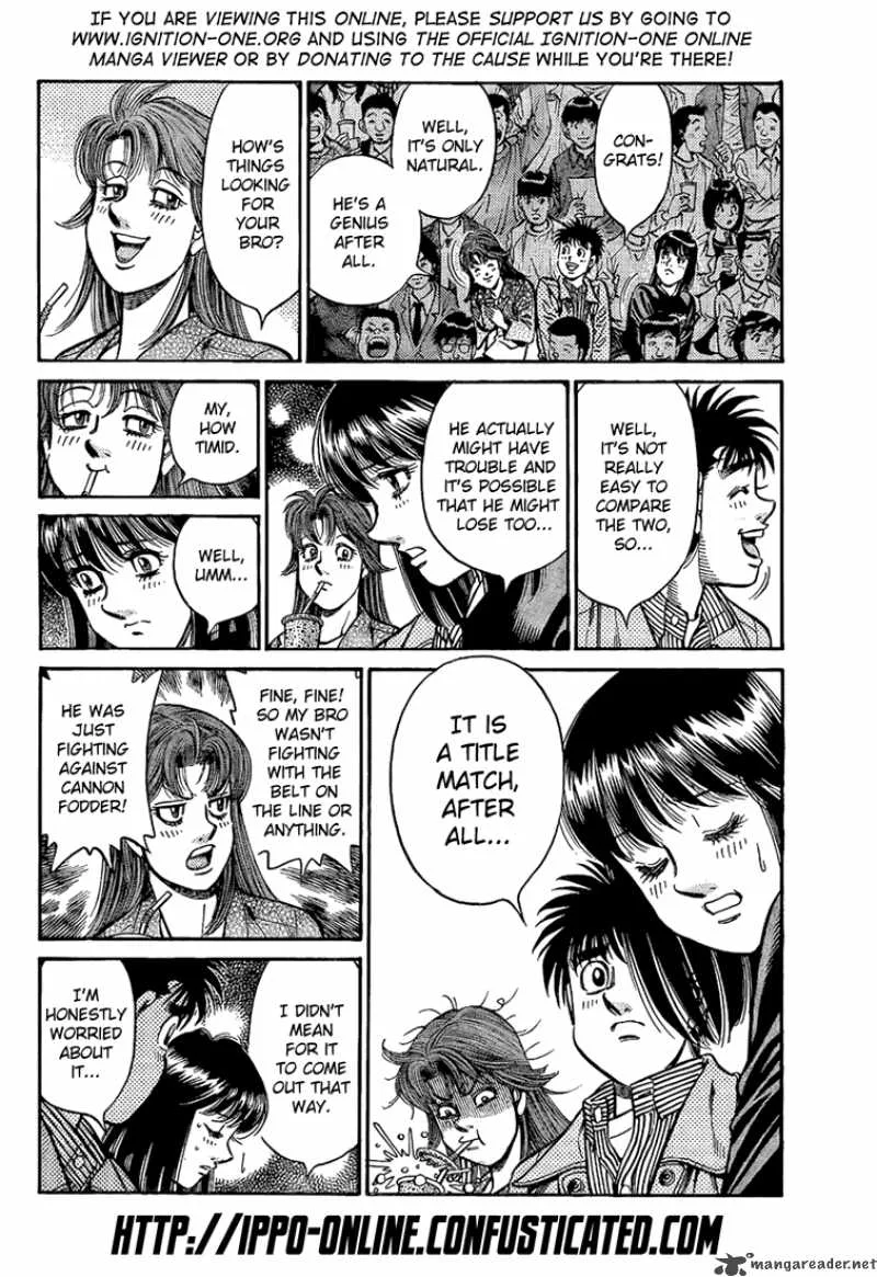 Hajime no Ippo Chapter 853 page 2