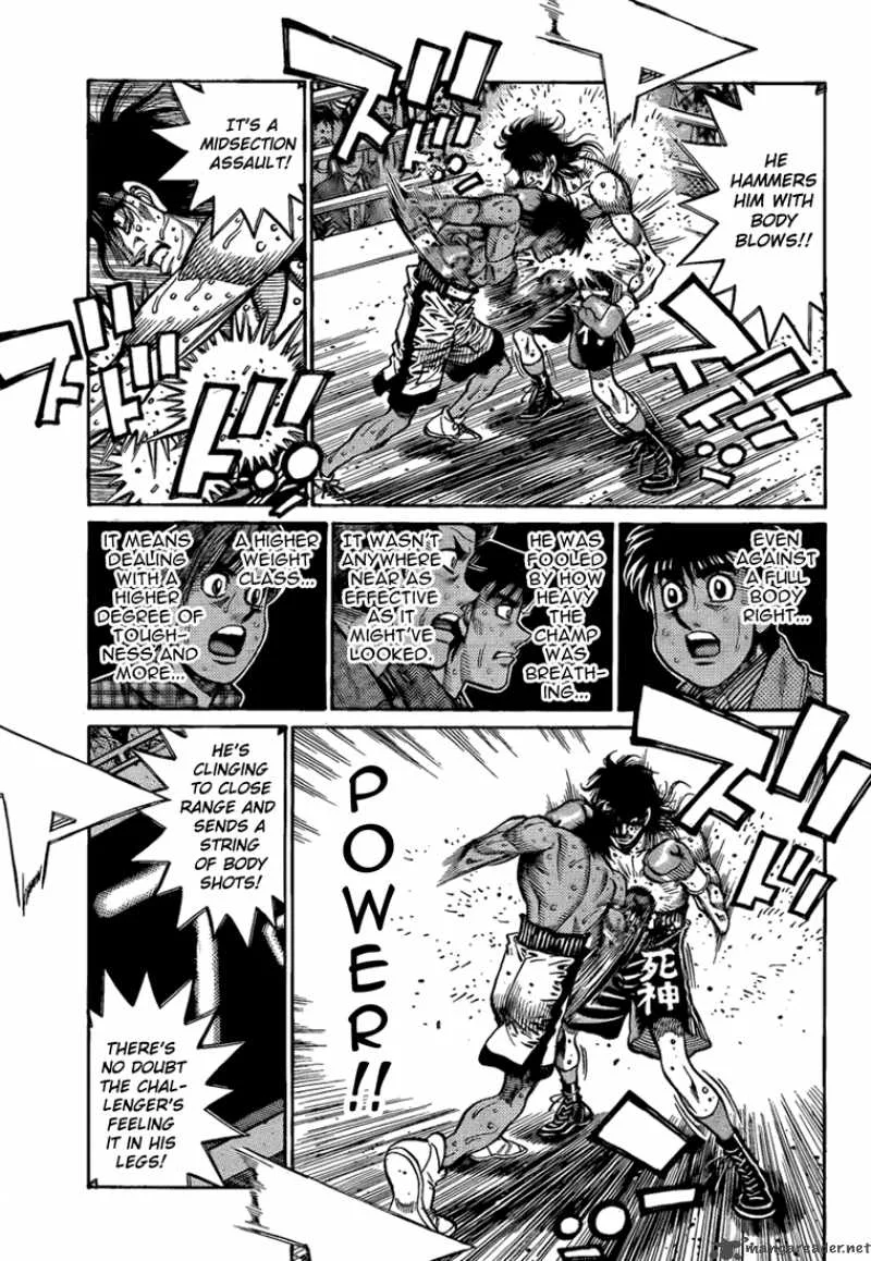 Hajime no Ippo Chapter 854 page 5