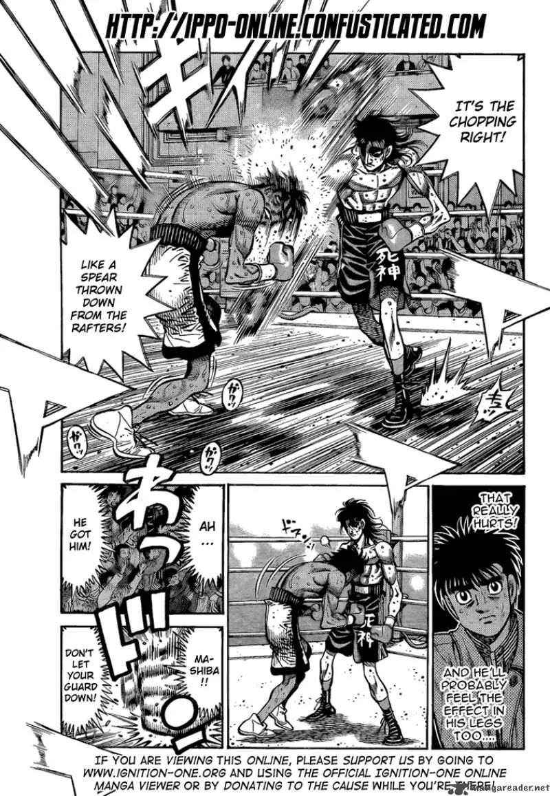 Hajime no Ippo Chapter 854 page 3