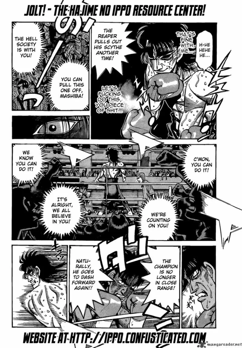 Hajime no Ippo Chapter 854 page 12