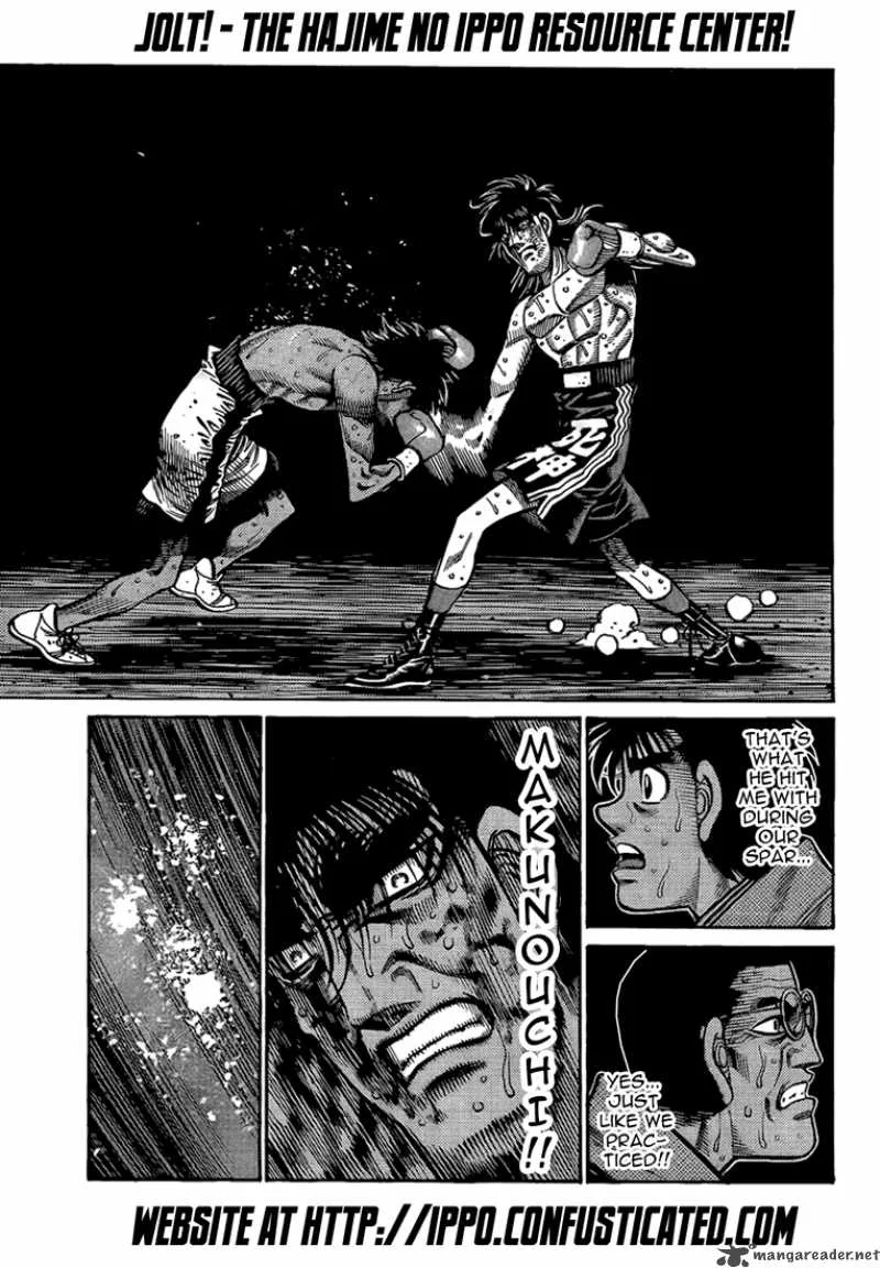 Hajime no Ippo Chapter 855 page 11