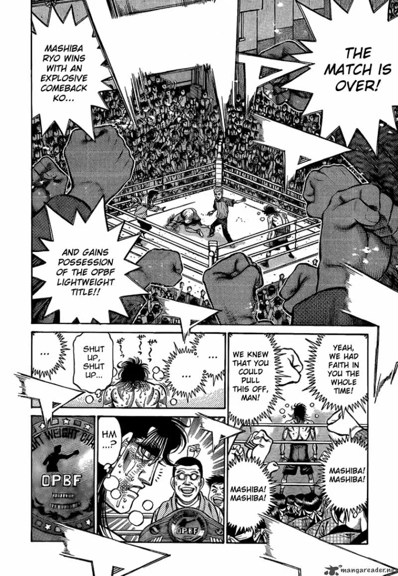 Hajime no Ippo Chapter 855 page 14