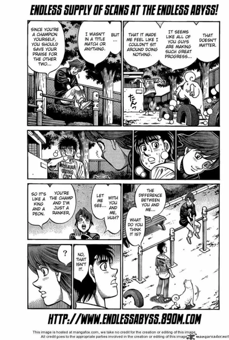 Hajime no Ippo Chapter 856 page 7