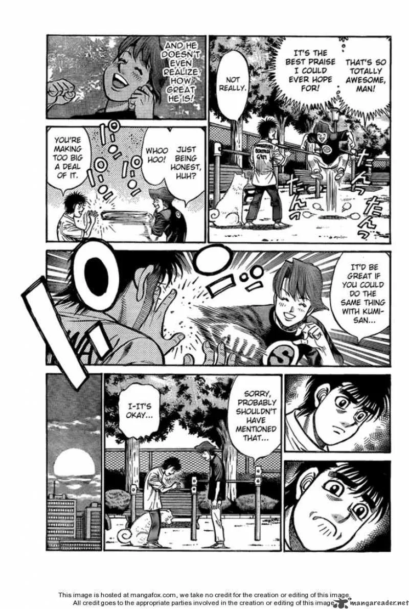 Hajime no Ippo Chapter 856 page 9