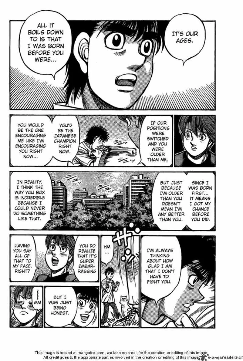 Hajime no Ippo Chapter 856 page 8