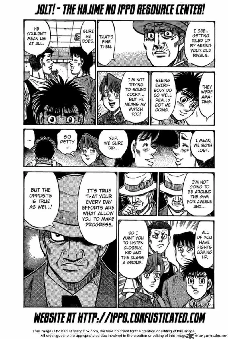 Hajime no Ippo Chapter 856 page 13