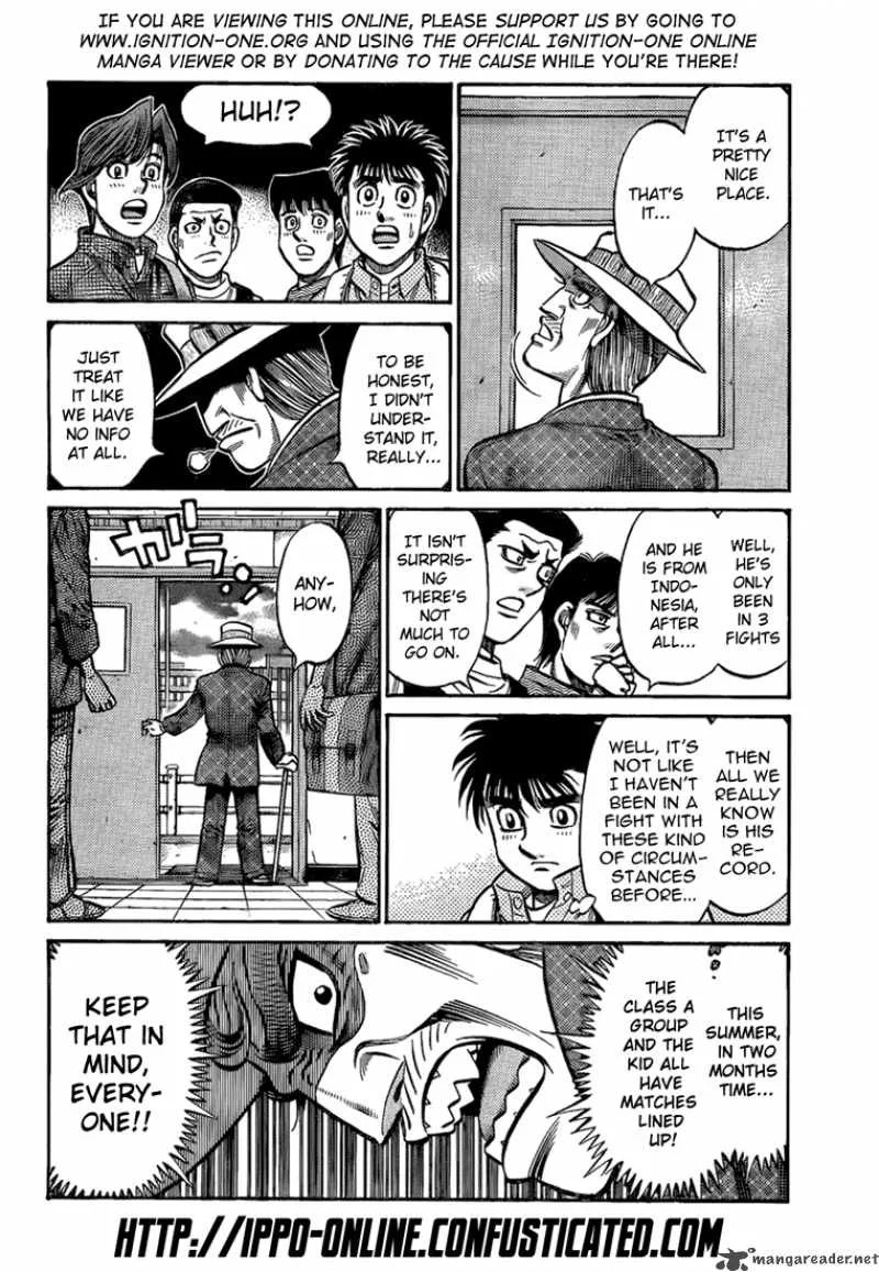 Hajime no Ippo Chapter 857 page 2