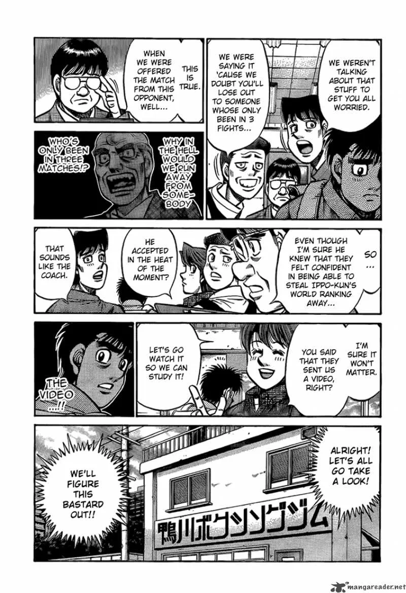 Hajime no Ippo Chapter 857 page 5