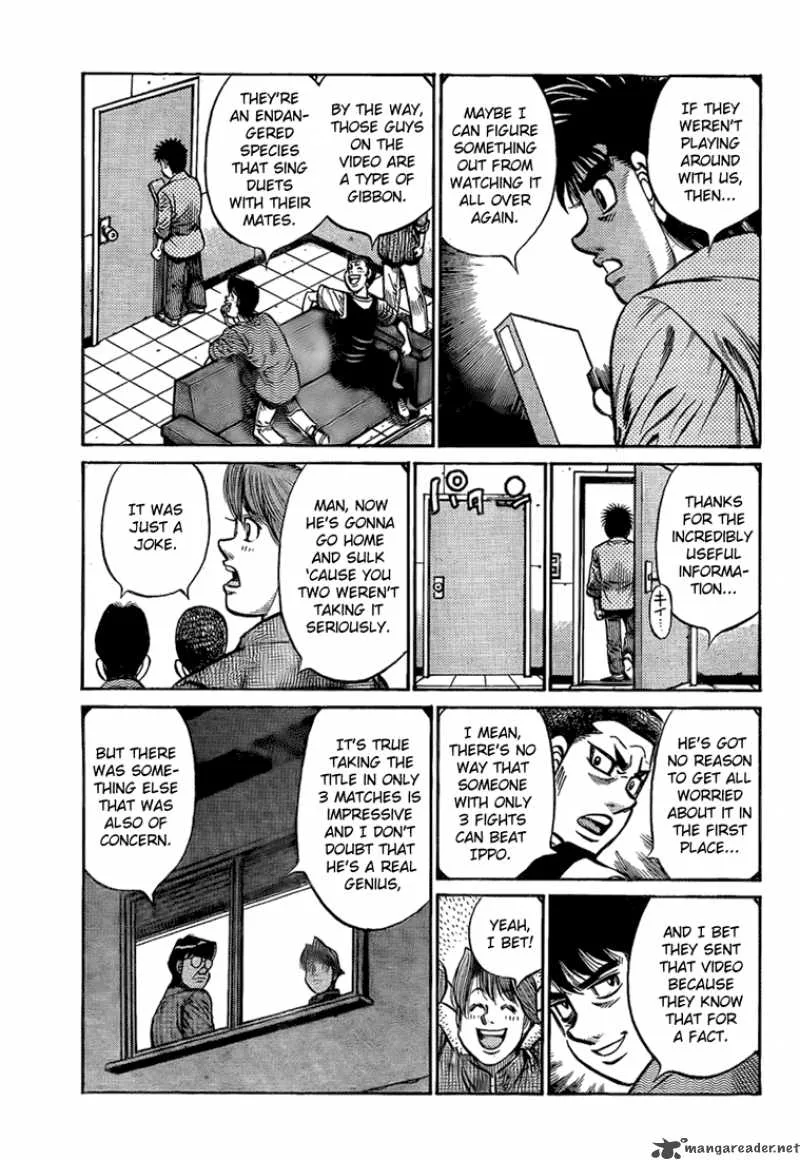 Hajime no Ippo Chapter 857 page 11