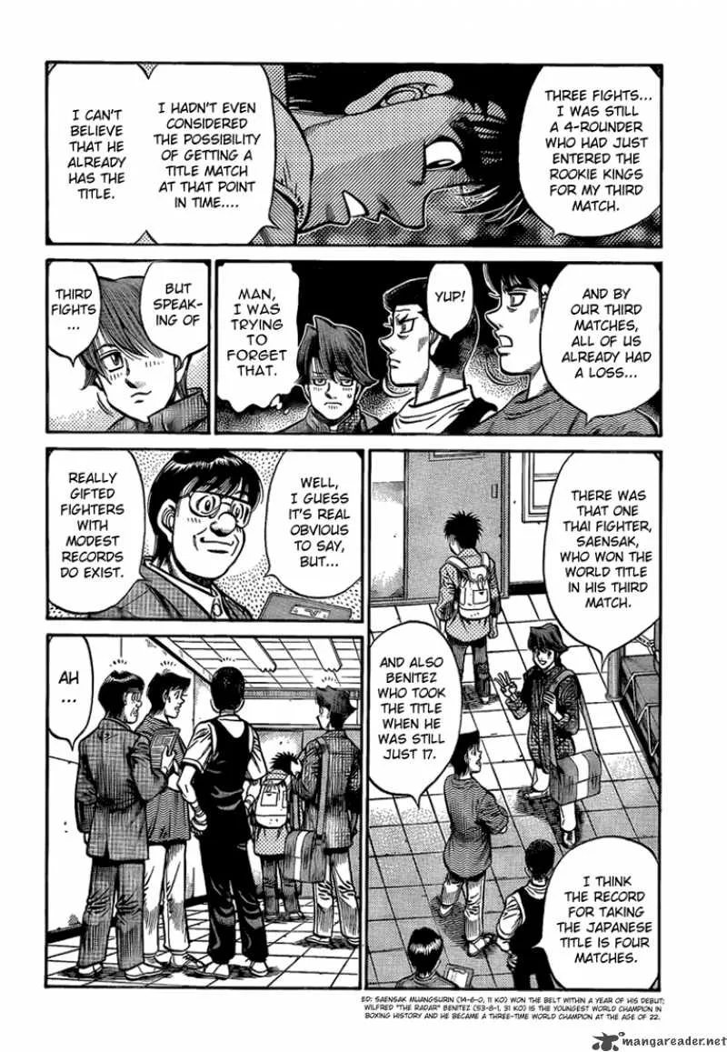 Hajime no Ippo Chapter 857 page 4
