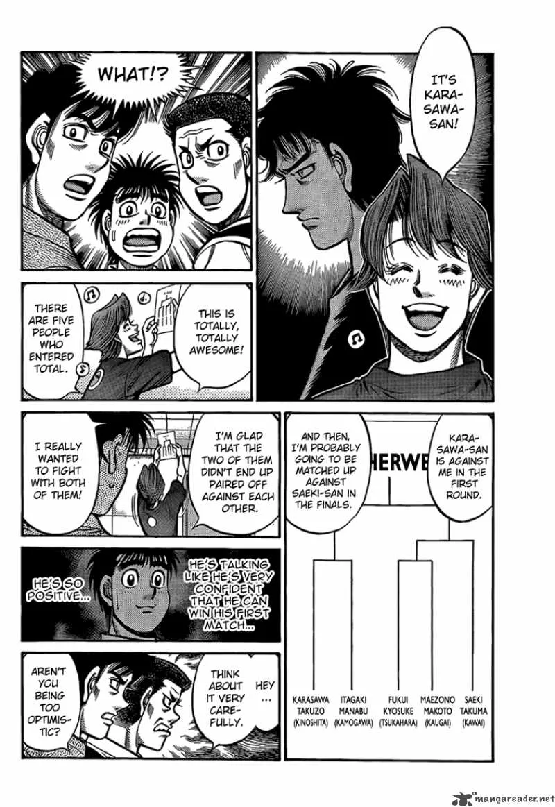 Hajime no Ippo Chapter 859 page 4