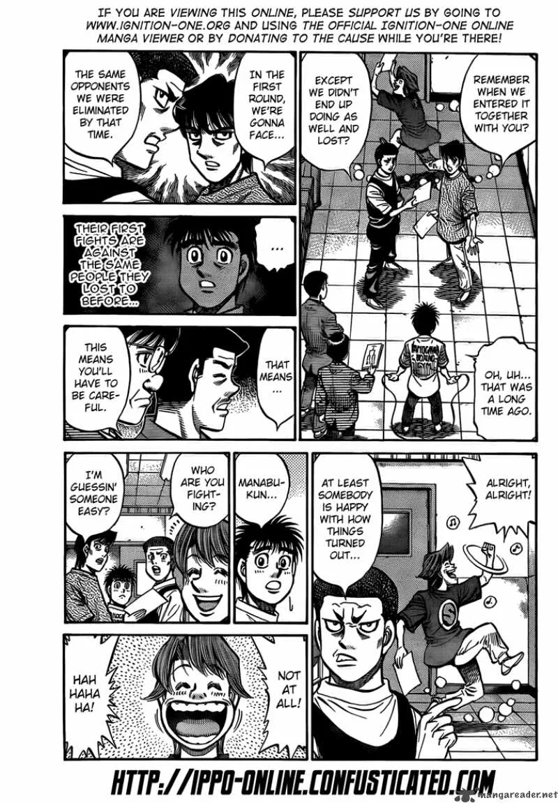 Hajime no Ippo Chapter 859 page 3