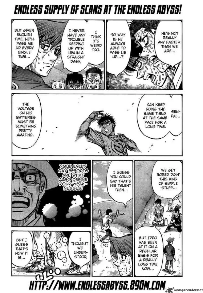 Hajime no Ippo Chapter 860 page 8