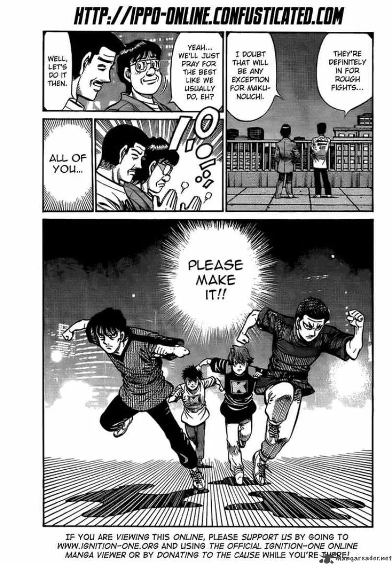 Hajime no Ippo Chapter 860 page 3