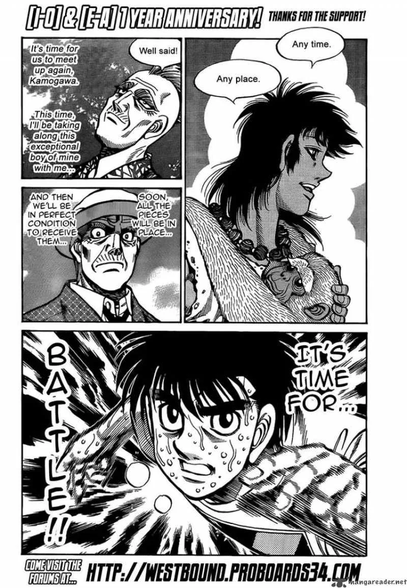 Hajime no Ippo Chapter 860 page 18