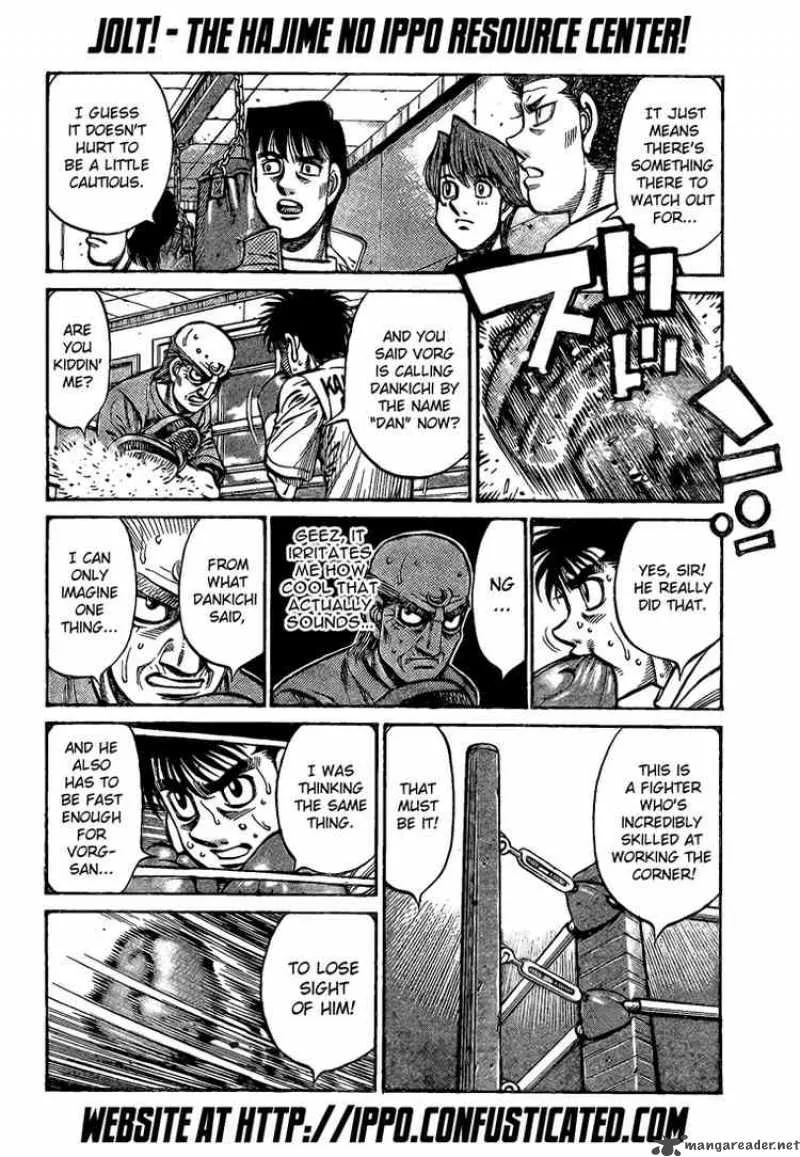 Hajime no Ippo Chapter 862 page 14