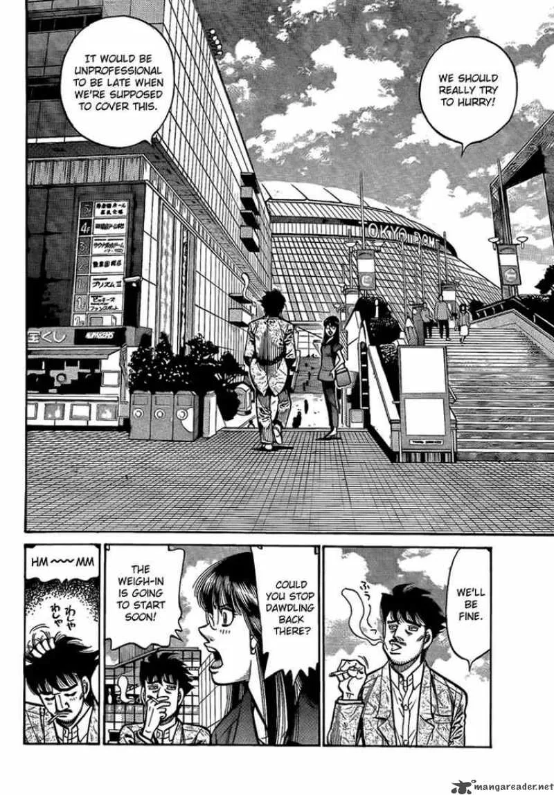 Hajime no Ippo Chapter 863 page 3