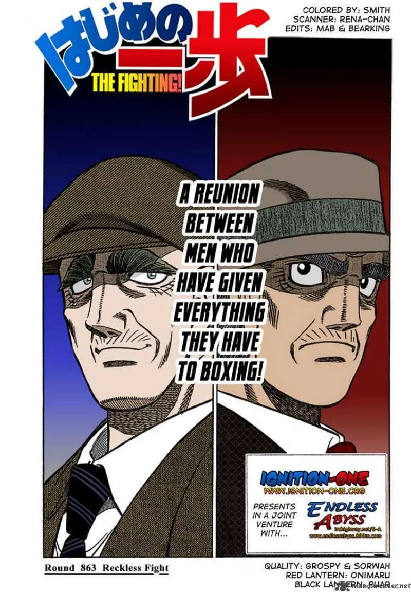 Hajime no Ippo Chapter 863 page 2
