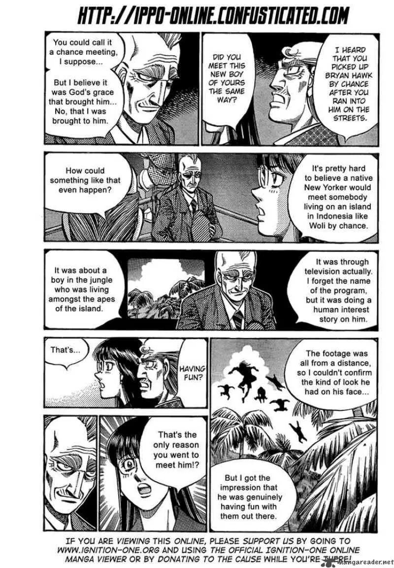 Hajime no Ippo Chapter 864 page 3