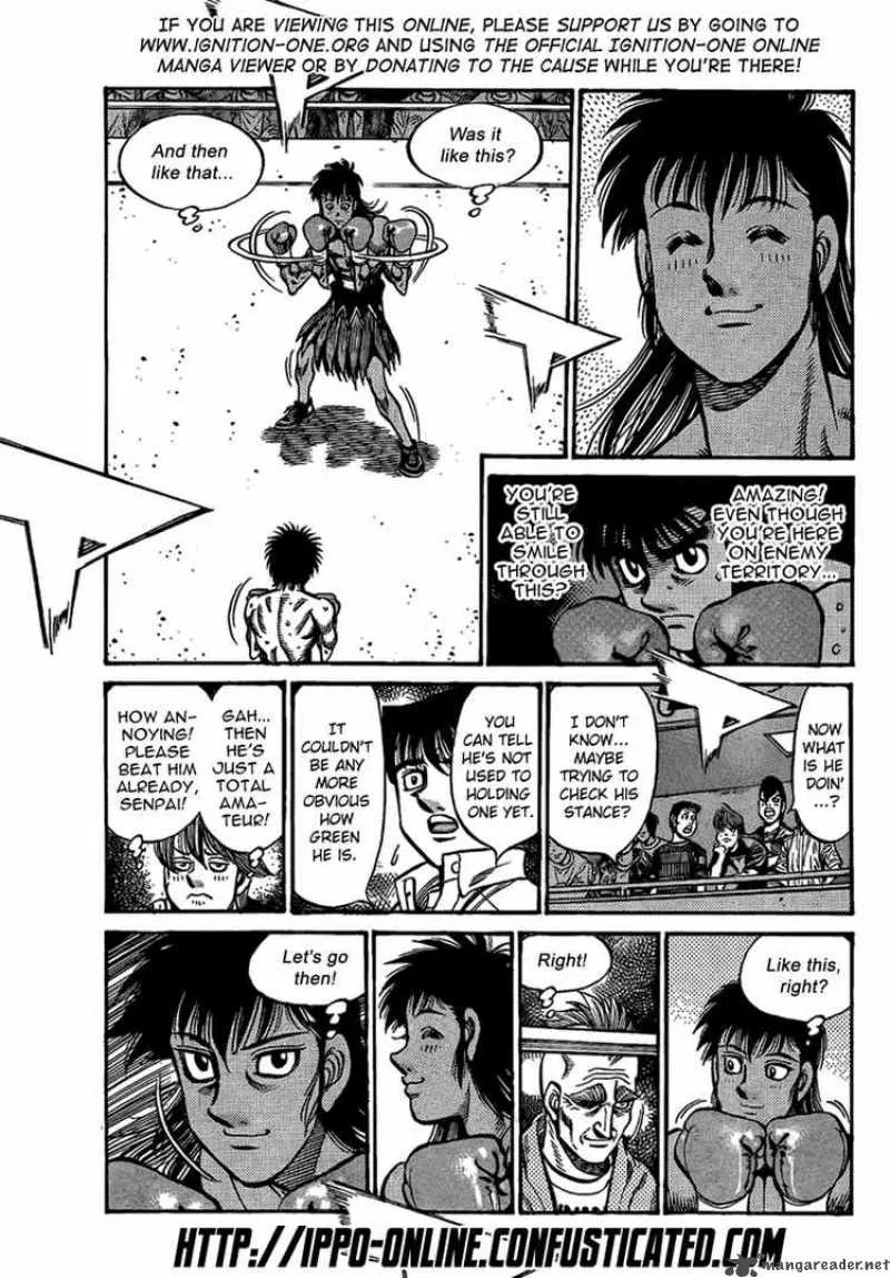 Hajime no Ippo Chapter 866 page 3