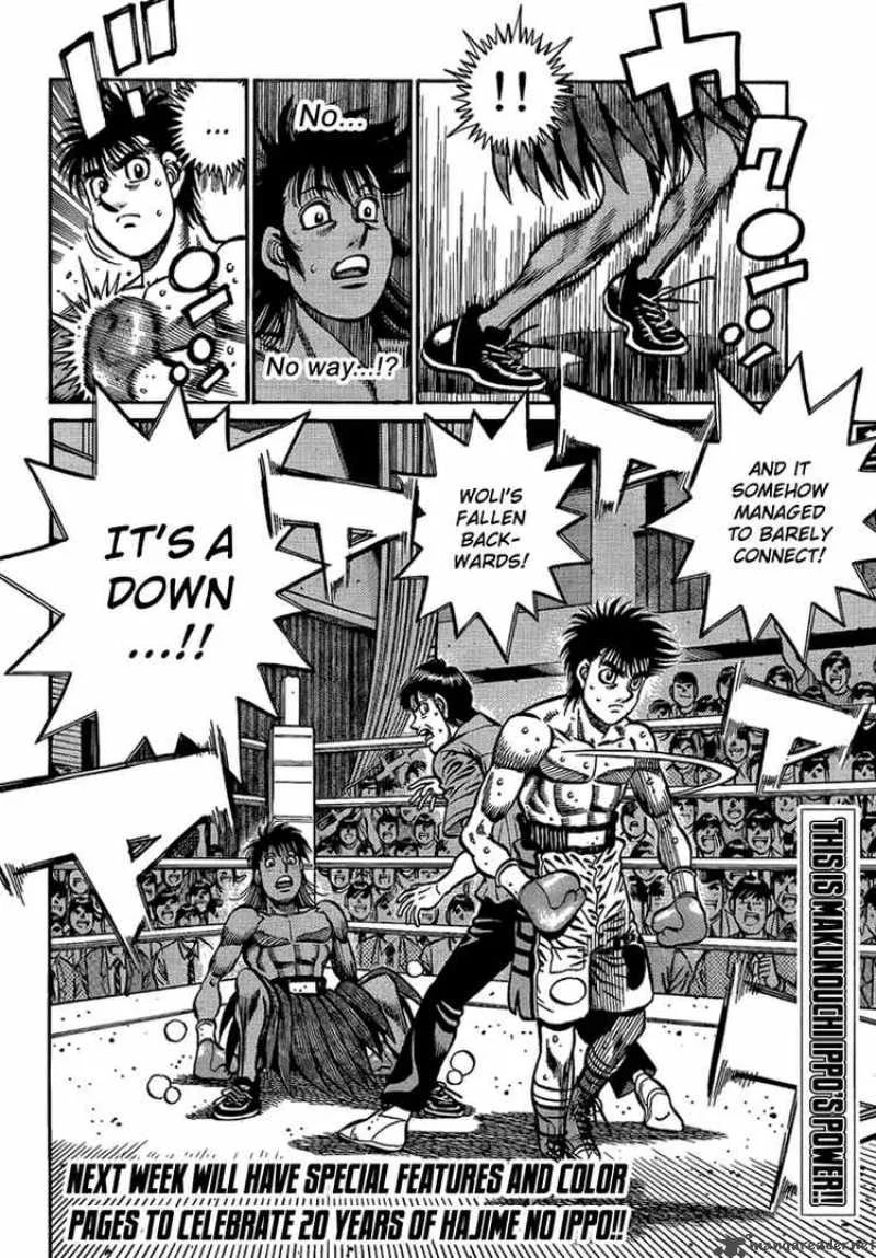 Hajime no Ippo Chapter 867 page 15