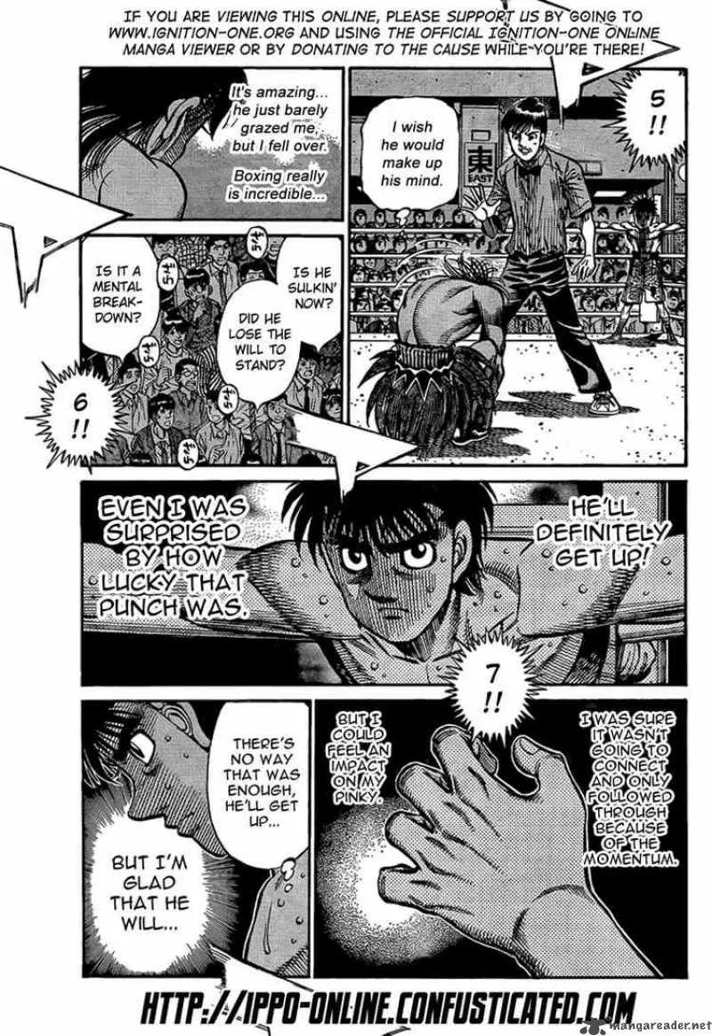 Hajime no Ippo Chapter 868 page 7